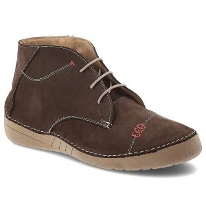 Brązowe Botki Artiker Skórzane Obuwie Damskie. Brązowe botki ARTIKER, bez wzorów, z jeansu, bez obcasa, bez zapięcia. Za 322,99 zł.