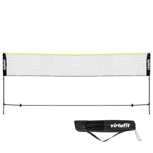Siatka do badmintona i tenisa - 510 cm - torba w komplecie. Czarne torby podróżne i sportowe VIRTUFIT, bez wzorów, z materiału. Za 254,00 zł.