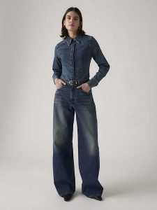Levi's Dżinsy - Relaxed fit - w kolorze niebieskim rozmiar: W31/L31. Niebieskie jeansy Levi's®, z aplikacjami, z tkaniny. Za 274,95 zł.