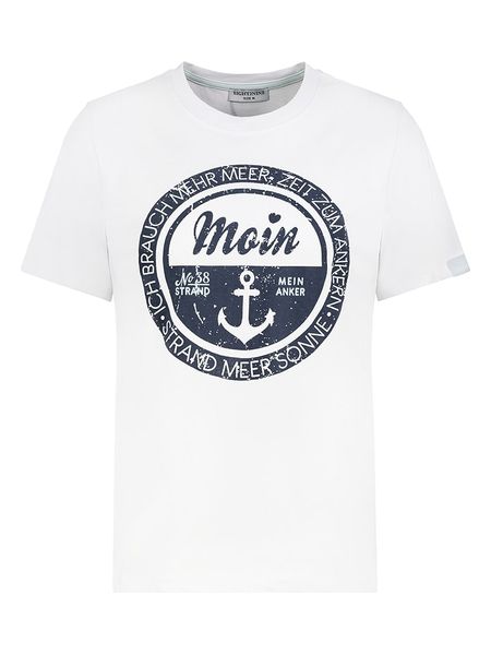 Eight2Nine Koszulka w kolorze białym rozmiar: M. Białe bluzki Eight2Nine, m, bez wzorów, z bawełny, bez kołnierzyka, bez ramiączek. Za 43,99 zł.