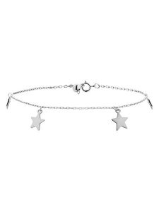 Luxenter Srebrna bransoletka z elementami ozdobnymi rozmiar: onesize. Szare bransoletki Luxenter, srebrne. Za 134,85 zł.