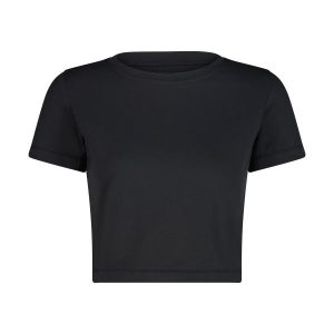 Damski tank top CMP Sara. Czarne topy CMP, bez wzorów, sportowe, bez kołnierzyka, bez ramiączek. Za 192,00 zł.