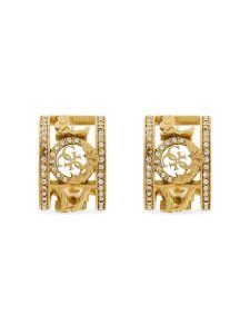 Guess Kolczyki JUBE05 036JW Złoty. Żółte kolczyki Guess, metalowe. Za 219,99 zł.