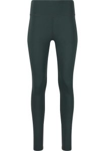 Damskie legginsy Athlecia Franz. Brązowe legginsy ENDURANCE, bez wzorów, z elastanu, z podwyższonym stanem. Za 196,00 zł.