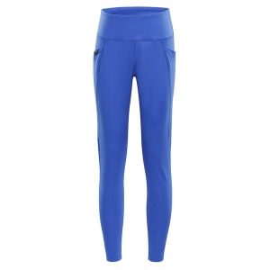 Damskie legginsy Alpine Pro Gemsa. Niebieskie legginsy Alpine Pro, bez wzorów. Za 298,65 zł.