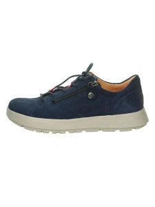 Think! Skórzane sneakersy w kolorze granatowym rozmiar: 43. Niebieskie trampki Think, bez wzorów, bez zapięcia. Za 348,95 zł.