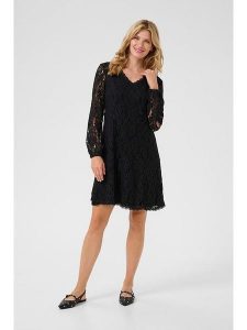 Cream Sukienka w kolorze czarnym rozmiar: L. Czarne sukienki Cream, l, bez wzorów, z koronki, bez kołnierzyka, bez ramiączek, mini. Za 144,24 zł.