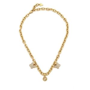 Zestaw naszyjnik i kolczyki Guess. Żółte naszyjniki Guess, złote. Za 378,99 zł.