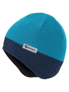 Ziener Czapka beanie "Igosch" w kolorze niebieskim rozmiar: XS. Niebieskie czapki Ziener, bez wzorów, z polaru. Za 96,60 zł.