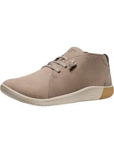Keen Skórzane sneakersy "KNX Chukka" w kolorze szarobrązowym rozmiar: 42. Brązowe trampki Keen, bez wzorów, bez zapięcia. Za 285,49 zł.