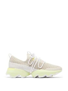 Sorel Sneakersy "Kineic" w kolorze beżowym rozmiar: 38,5. Brązowe trampki Sorel, bez wzorów, z materiału, bez zapięcia. Za 234,42 zł.