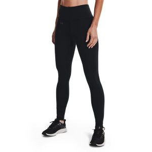 Legginsy fitness damskie Under Armour Motion. Czarne legginsy Under Armour, bez wzorów. Za 159,99 zł.