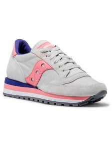 Saucony Sneakersy "Jazz Triple" w kolorze szaro-różowym rozmiar: 39. Różowe trampki Saucony, bez wzorów, z materiału, bez zapięcia. Za 382,13 zł.
