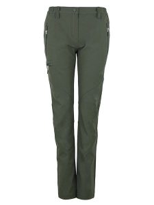 Peak Mountain Spodnie funkcyjne "Abor" w kolorze khaki rozmiar: XL. Brązowe spodnie dresowe Peak Mountain, xl, bez wzorów, z materiału, outdoorowe. Za 189,74 zł.