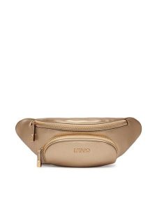 Liu Jo Nerka AA6213 E1012 Złoty. Żółte nerki i saszetki Liu Jo, bez wzorów, ze skóry. Za 519,99 zł.