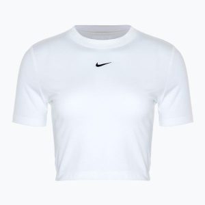 Koszulka damska Nike Sportswear Essential. Białe koszulki sportowe Nike, bez wzorów, bez ramiączek. Za 119,99 zł.