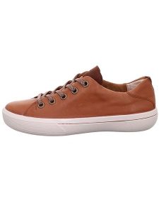 Legero Skórzane sneakersy "Fresh" w kolorze jasnobrązowym rozmiar: 41. Brązowe trampki Legero, bez wzorów, bez zapięcia. Za 250,35 zł.