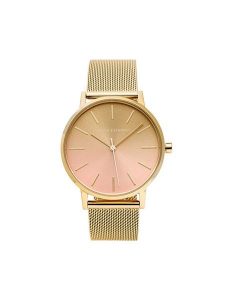 Armani Exchange Zegarek Lola AX5619 Złoty. Żółte, analogowe zegarki Armani Exchange. Za 889,99 zł.