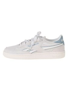 Reebok Skórzane sneakersy "Club C Revenge" w kolorze kremowo-szarym rozmiar: 39. Brązowe trampki Reebok, bez wzorów, bez zapięcia. Za 272,96 zł.