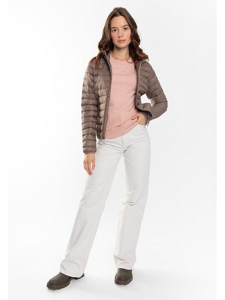 Northwood Kurtka pikowana "Huez" w kolorze szarobrązowym rozmiar: M. Brązowe kurtki Northwood, m, bez wzorów, bez kaptura. Za 139,20 zł.