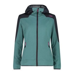 Bluza damska turystyczna CMP 35L6486. Zielone bluzy CMP, l, bez wzorów, bez kaptura. Za 264,50 zł.