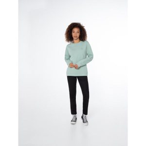 Bluza damska Protest PRTMAHIA sweatshirt. Niebieskie bluzy Protest, bez wzorów, bez kaptura. Za 239,99 zł.