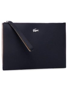 Lacoste Torebka Clutch NF2791AA Czarny. Czarne torebki klasyczne Lacoste, bez wzorów, ze skóry, bez dodatków. Za 309,99 zł.