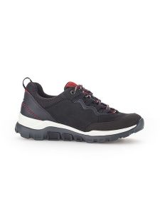 Gabor Skórzane sneakersy w kolorze czarnym rozmiar: 39. Czarne trampki Gabor, bez wzorów, z nubiku, bez zapięcia. Za 463,45 zł.