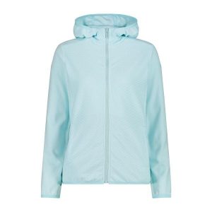 Bluza damska turystyczna CMP 35G5406. Niebieskie bluzy CMP, l, bez wzorów, bez kaptura. Za 295,50 zł.