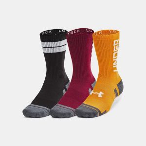 Skarpety sportowe Under Armour Performance Tech długie (3-PAK). Białe skarpetki Under Armour, bez wzorów. Za 69,99 zł.
