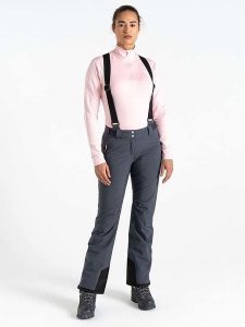 Dare 2b Spodnie narciarskie "Diminish" w kolorze antracytowym rozmiar: 38. Czarne spodnie dresowe Dare 2b, m, bez wzorów. Za 289,95 zł.