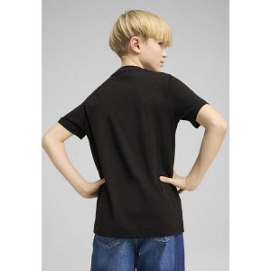 Młodzieżowa koszulka Graphics IV PUMA Black. Czarna bluzki Puma, m, bez wzorów, z gumy, młodzieżowe, bez kołnierzyka, bez ramiączek. Za 97,25 zł.