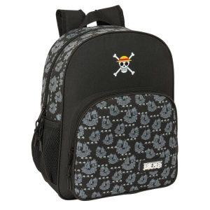 Plecak szkolny One Piece Pirates Czarny. Czarne plecaki PRO BRANDS. Za 191,65 zł.