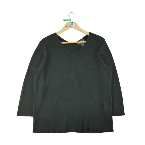 Second life - Kobiety Czarny Sweter - Stan bardzo dobry. Czarne golfy Ralph Lauren, bez wzorów. Za 127,76 zł.