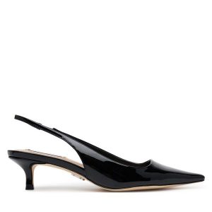 Czółenka Steve Madden. Czarne czółenka Steve Madden, bez wzorów, bez obcasa, bez zapięcia. Za 239,99 zł.