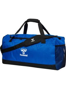 Torba sportowa Hummel Core 2.0. Czarne torby podróżne i sportowe Hummel, bez wzorów, z materiału, na ramię. Za 197,50 zł.