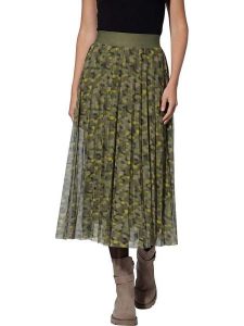 Heine Spódnica w kolorze khaki rozmiar: 44. Brązowe spódnice Heine, bez wzorów, midi. Za 96,37 zł.