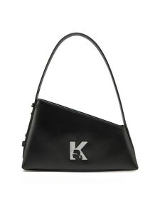 Karl Lagerfeld Jeans Torebka A1W30334 Czarny. Czarne torebki klasyczne Karl Lagerfeld Jeans, bez wzorów, z jeansu, bez dodatków. Za 549,99 zł.