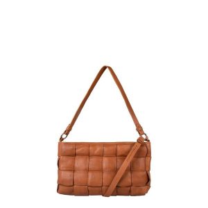 Cowboysbag Torebka Cowboysbag koniakowy - skóra Torebki 1 ct Damski. Torebki klasyczne Cowboysbag, bez wzorów, z materiału, na ramię, bez dodatków. Za 482,99 zł.