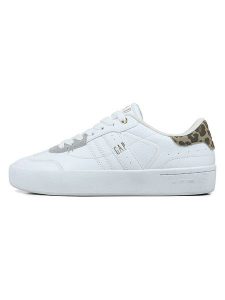 GAP Sneakersy "Boudler" w kolorze białym rozmiar: 38. Białe trampki GAP, bez wzorów, bez zapięcia. Za 131,12 zł.