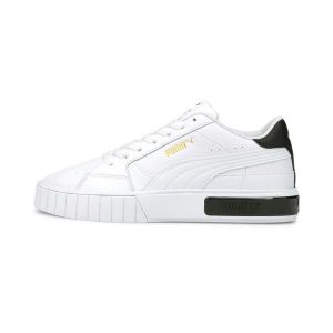 Buty do chodzenia damskie Puma CALI STAR. Białe buty sportowe Puma, bez wzorów, z materiału, bez zapięcia, trekkingowe. Za 309,99 zł.