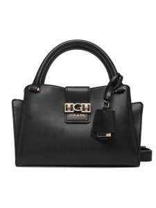 Guess Torebka HWVG98 91050 Czarny. Czarne torebki klasyczne Guess, z aplikacjami, ze skóry, bez dodatków. Za 469,99 zł.