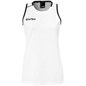 Damska koszulka typu tank top Kempa Player. Białe bluzki Kempa, s, bez wzorów, sportowe, bez kołnierzyka, bez ramiączek. Za 152,50 zł.