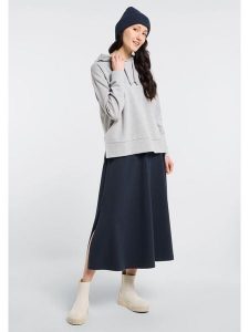 ELBSAND Bluza "Maika" w kolorze szarym rozmiar: L. Szare bluzy ELBSAND, l, bez wzorów, z bawełny, z kapturem. Za 173,99 zł.