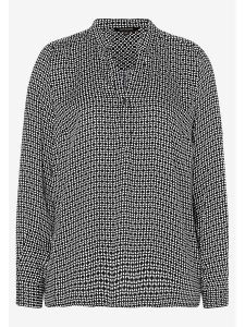 More & More Bluzka w kolorze czarno-kremowym rozmiar: 38. Białe bluzki More & More, s, bez wzorów, z wiskozy, klasyczne, bez kołnierzyka, bez ramiączek. Za 73,93 zł.