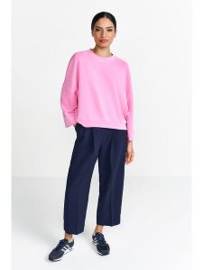 Rich & Royal Bluza w kolorze jasnoróżowym rozmiar: L. Różowe bluzy Rich & Royal, l, bez wzorów, bez kaptura. Za 175,26 zł.