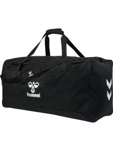 Torba sportowa Hummel Core 2.0. Czarne torby podróżne i sportowe Hummel, bez wzorów, z materiału, na ramię. Za 286,00 zł.