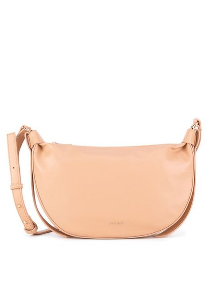 JENNY Torebka JEN-L-001-07 Brązowy. Brązowe listonoszki Jenny, bez wzorów, z tworzywa sztucznego, bez dodatków. Za 129,99 zł.