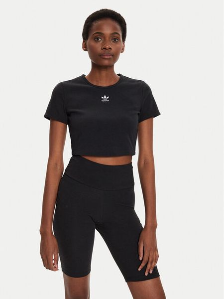 Adidas T-Shirt Essentials II8057 Czarny Slim Fit. Czarne t-shirty ADIDAS, xl, bez wzorów, z bawełny, bez kołnierzyka, bez ramiączek. Za 89,99 zł.