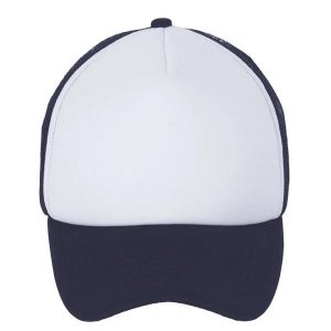 Czapka Z Daszkiem Bubble Colour Block. Białe czapki SOL'S, bez wzorów. Za 33,99 zł.